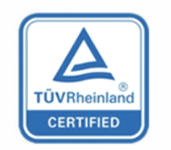 TÜV Rheinland Certified